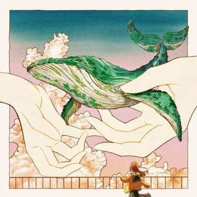 插画师 日菜乃 一组插画艺术
