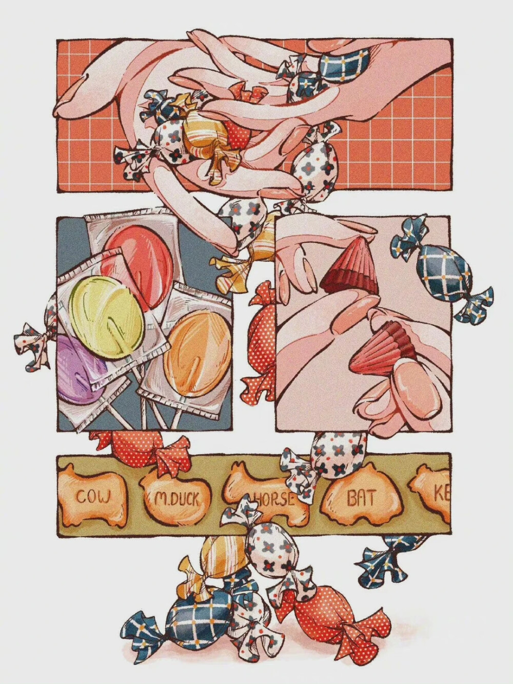 插画师 日菜乃 一组插画艺术
