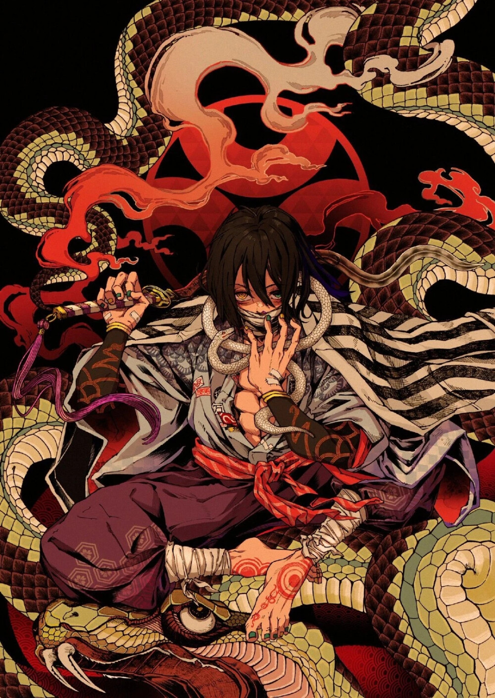 日本插画师 海月いまり 一组插画艺术
