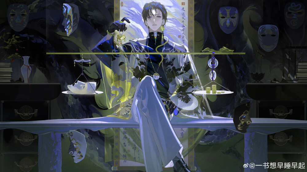 一书想早睡早起
