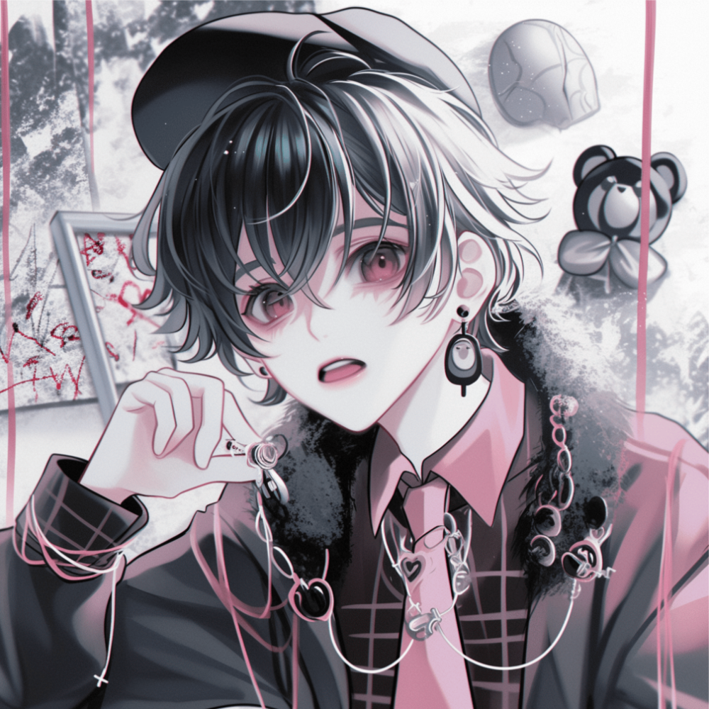 ai现代二次元动漫男头像