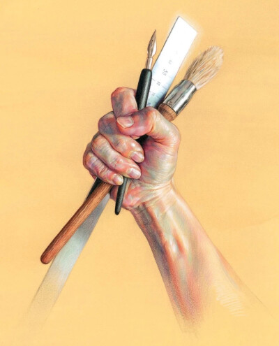 金万进是韩国当代画家。他的作品以细腻的笔触和柔和的线条着称，熟练运用彩铅和色粉笔，精确刻画人体结构。他通过复杂的交叉线条和戏剧性的光影，捕捉人体姿势的精髓。他的作品不仅展示了人体的美感，还传达了超体验…