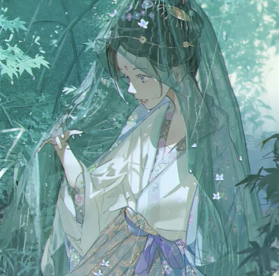 动漫古风女头