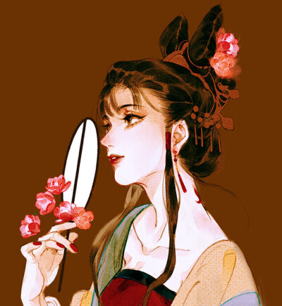 动漫古风女头