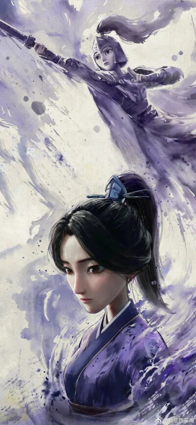 哪吒壁纸，图源水印，魔童闹海