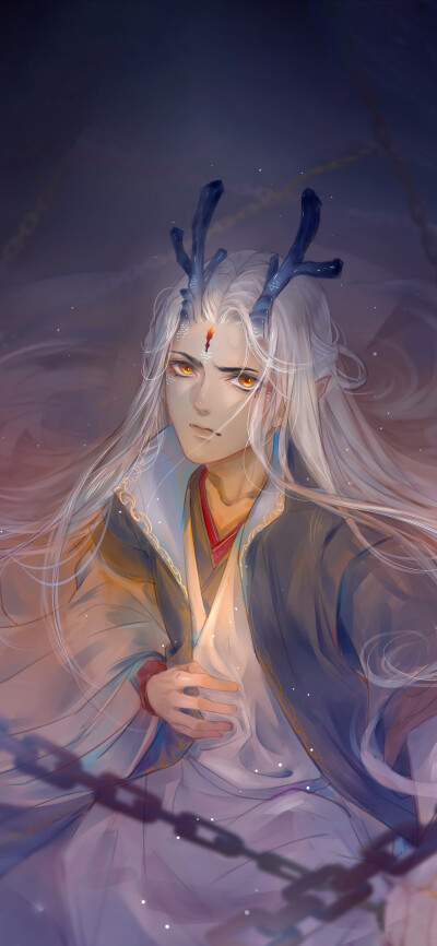 哪吒壁纸，图源水印，魔童闹海