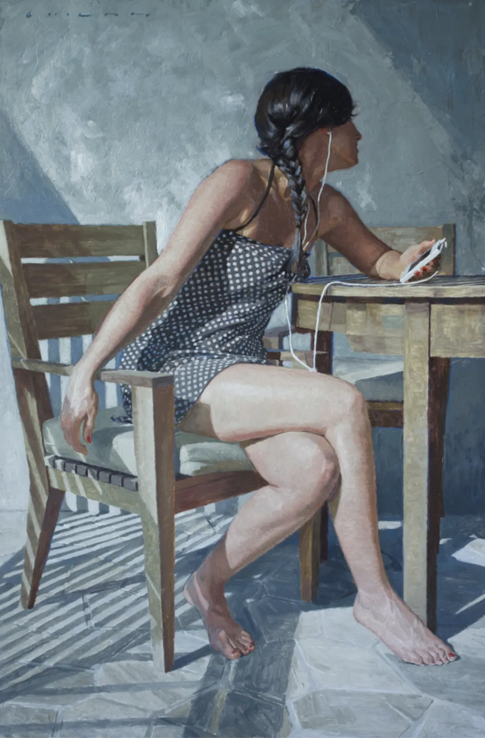 凯西·查尔兹是一位美国画家，以其深刻的人性洞察和精湛的肖像画技艺而闻名。1974年出生于怀俄明州鲍威尔，他在西北学院获得文学副学士学位，随后在杨百翰大学取得学士学位。在普罗沃市，他师从著名画家威廉·惠特克，进一步深化了自己的艺术造诣。