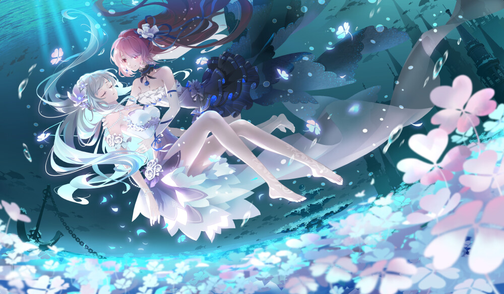 【 花与虹之诗 • 奈亚 】【 夜与萤之歌 • 克希拉 】 • 深渊之拥