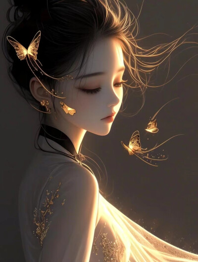 蝶之美，光之女