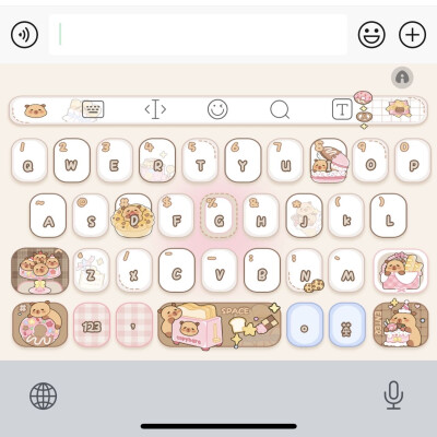 百度输入法皮肤
卡皮巴拉烘焙师
苹果ios，安卓android