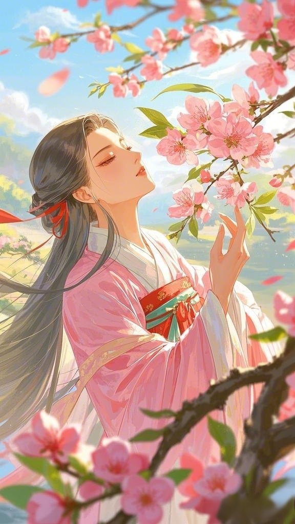 桃花源记，壁纸