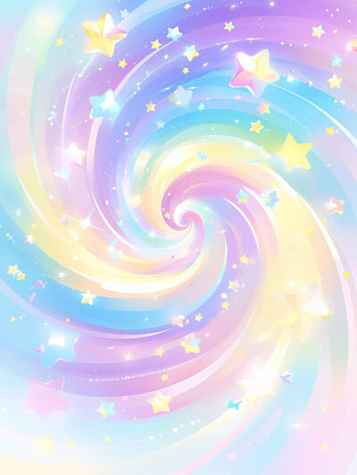梦幻星空漩涡