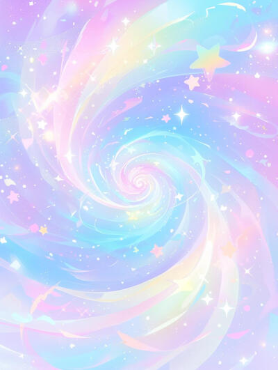 梦幻星空漩涡