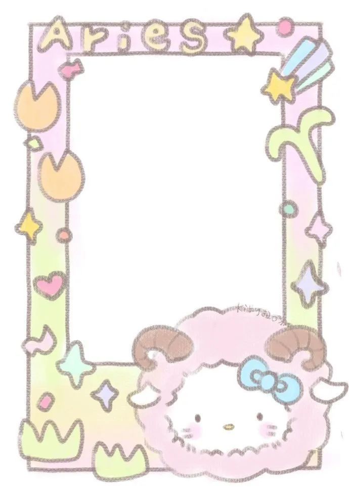 Hello kitty相框素材