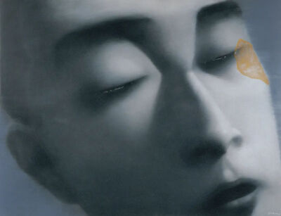 张晓刚《失忆与记忆1号》
2003年，布面油画，200 × 260 cm
