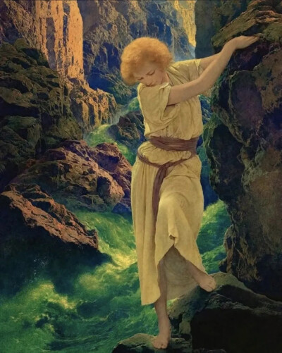 马克斯菲尔德·帕里什 (Maxfield Parrish，1870 年 7 月 25 日 - 1966 年 3 月 30 日) 是一位活跃于 20 世纪上半叶的美国画家和插画家。他以独特的饱和色调和理想化的新古典主义意象而闻名。
