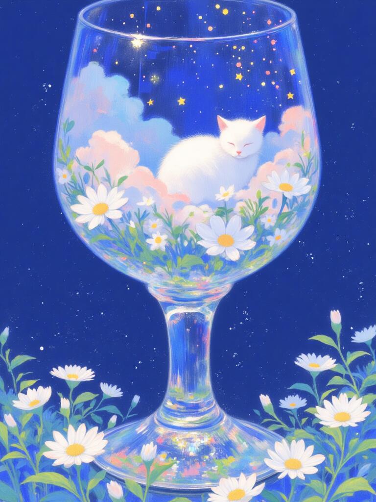 杯子里的猫花园