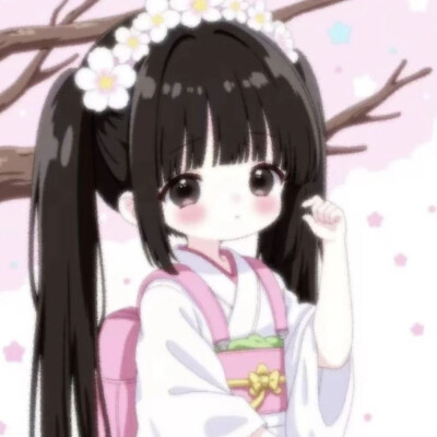 粉色萌妹头像