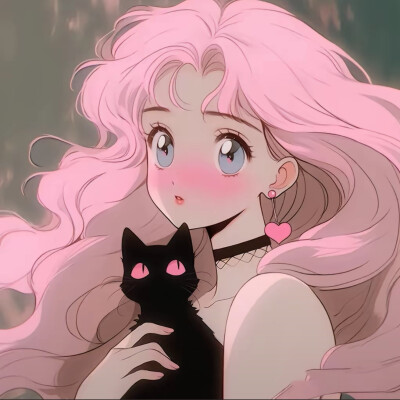 美少女卡通头像