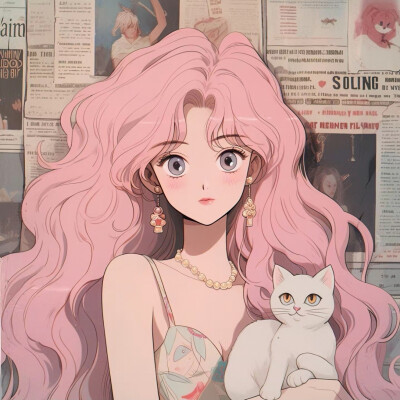 美少女卡通头像