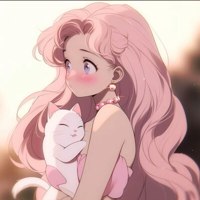 美少女卡通头像