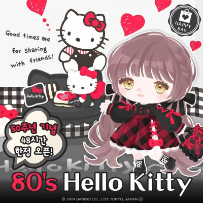 三丽鸥 |
80‘s Hello Kitty