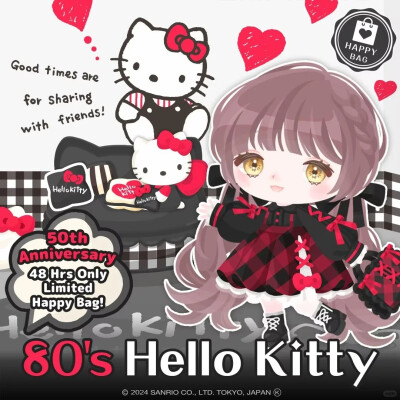 三丽鸥 |
80‘s Hello Kitty