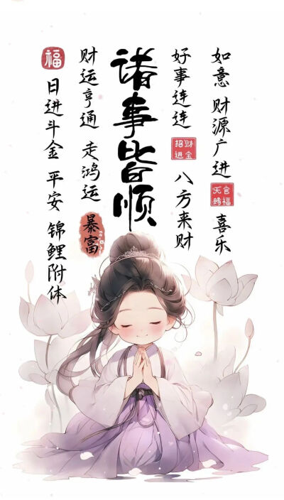 许愿～佛系壁纸