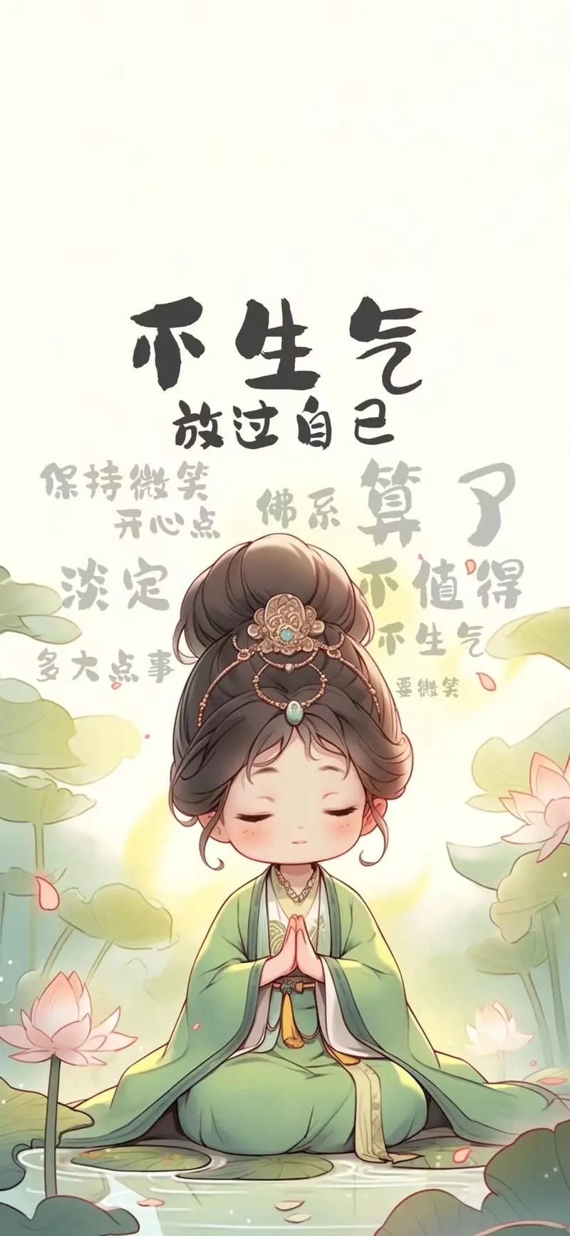 ～莫生气～佛系壁纸