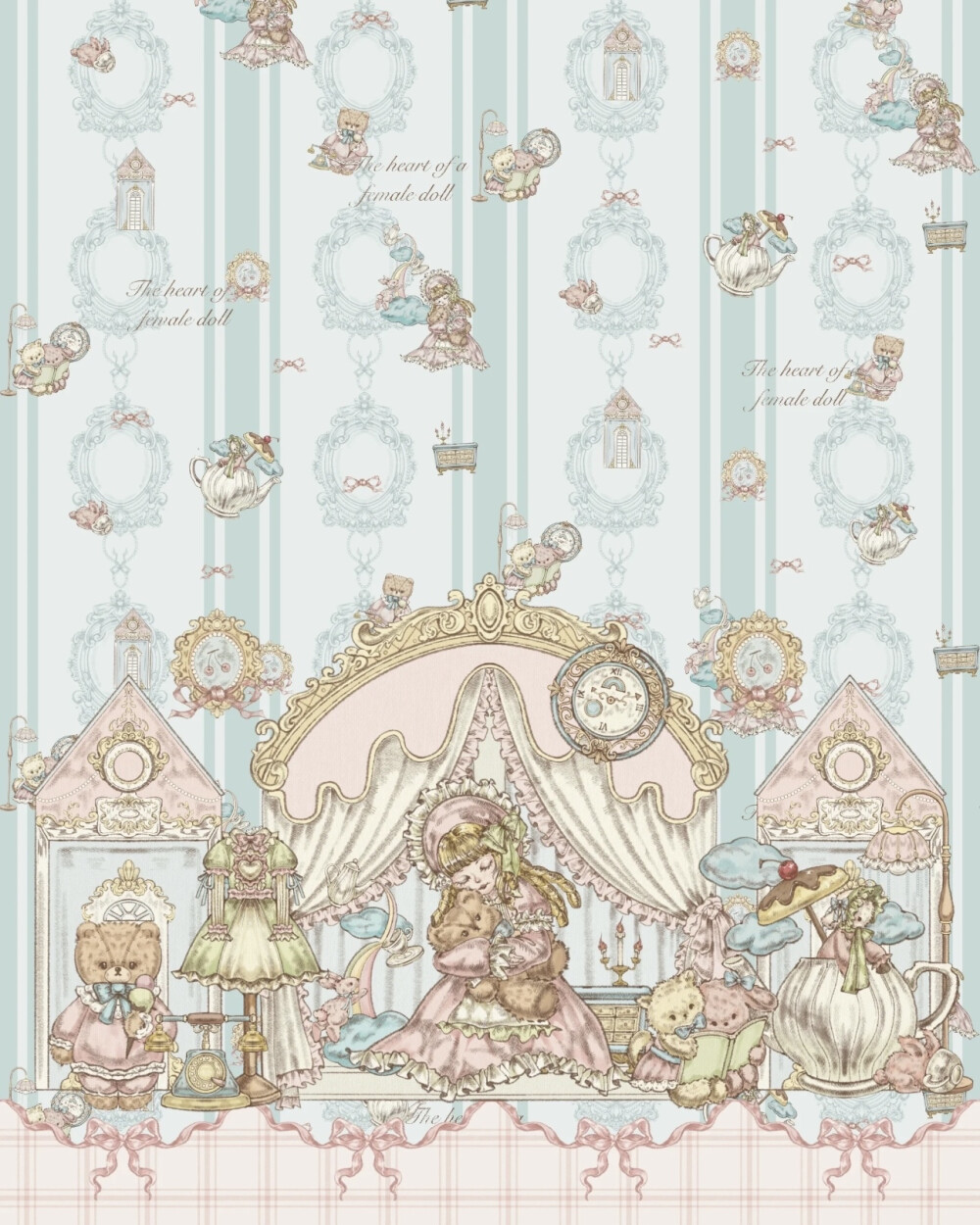 Lolita柄图
画师：冰荔枝日记