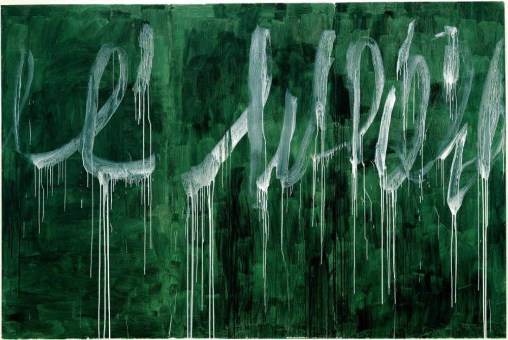 Note I,2007,Acrylic on wooden panel,243.8×365.8cm