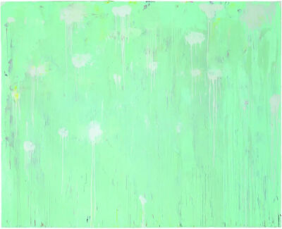 Untitled,(A Gathering of Time),2003,Acrylic on canvas,215.9x267.3cm