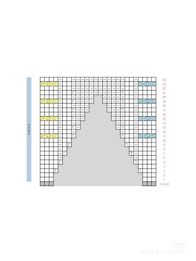 镂空麻花发带棒针