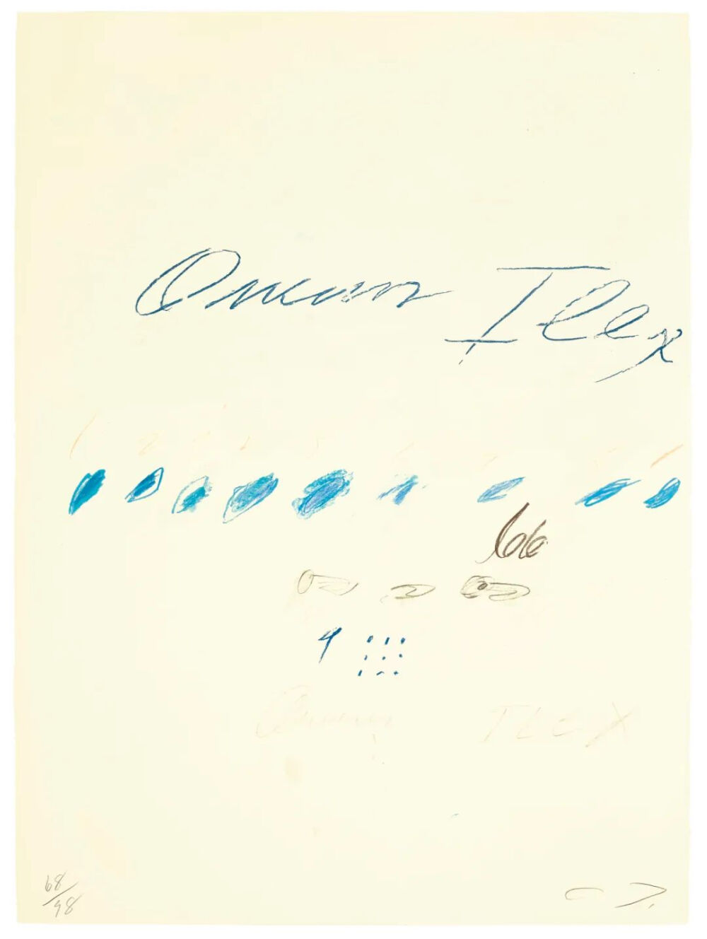 Natural History Part II,1975-76,The complete set of eight lithographs-2,grano-lithographs,and collotypes in colors,on Fabriano Bütten paper,75.9x56.3cm