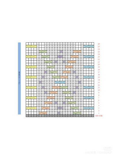 镂空麻花发带棒针