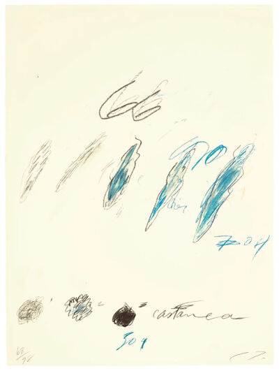 Natural History Part II,1975-76,The complete set of eight lithographs-6,grano-lithographs,and collotypes in colors,on Fabriano Bütten paper,75.9x56.3cm