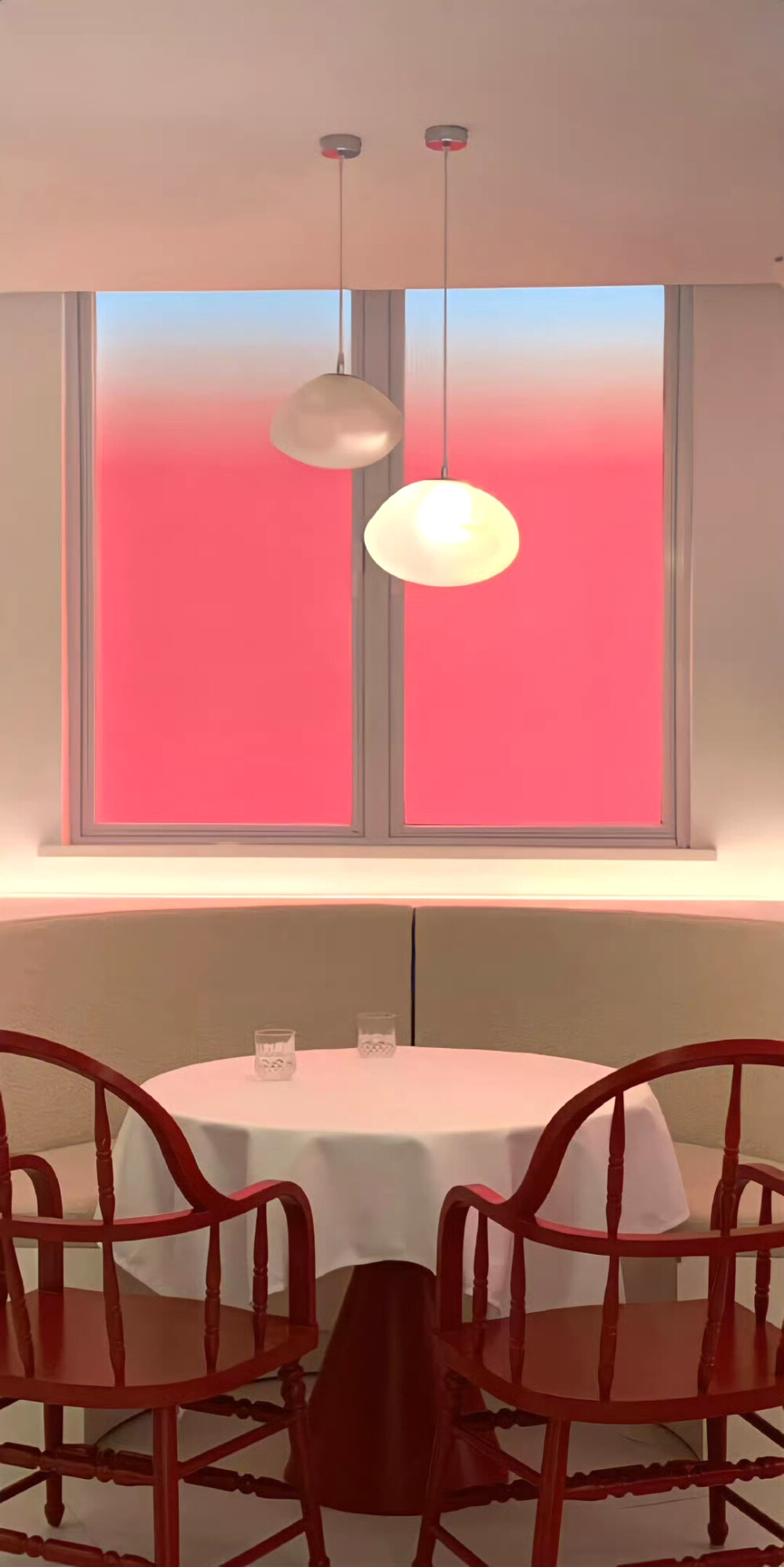 暖色粉色ins风壁纸