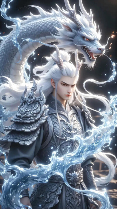 哪吒之魔童闹海 敖闰壁纸 - 高清图片，堆糖，美图壁纸兴趣社区