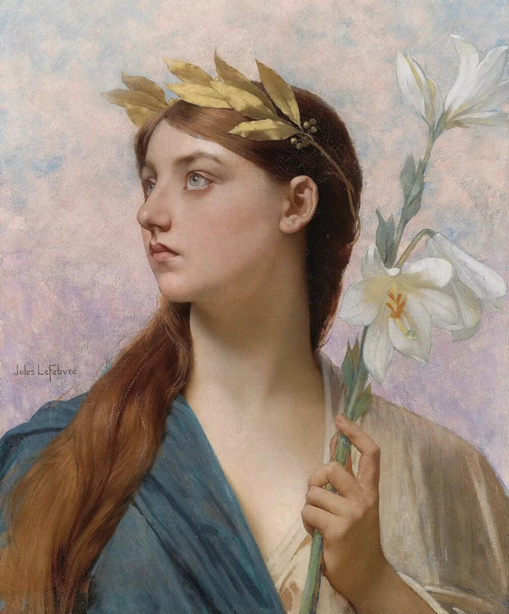 朱尔斯·约瑟夫·莱菲博瑞（Jules Joseph Lefebvre）是19世纪法国画坛的杰出代表之一。尽管他已逝世超过一个世纪，但他的作品依然被广泛欣赏和收藏，其艺术魅力穿越时空，持续影响着后世。