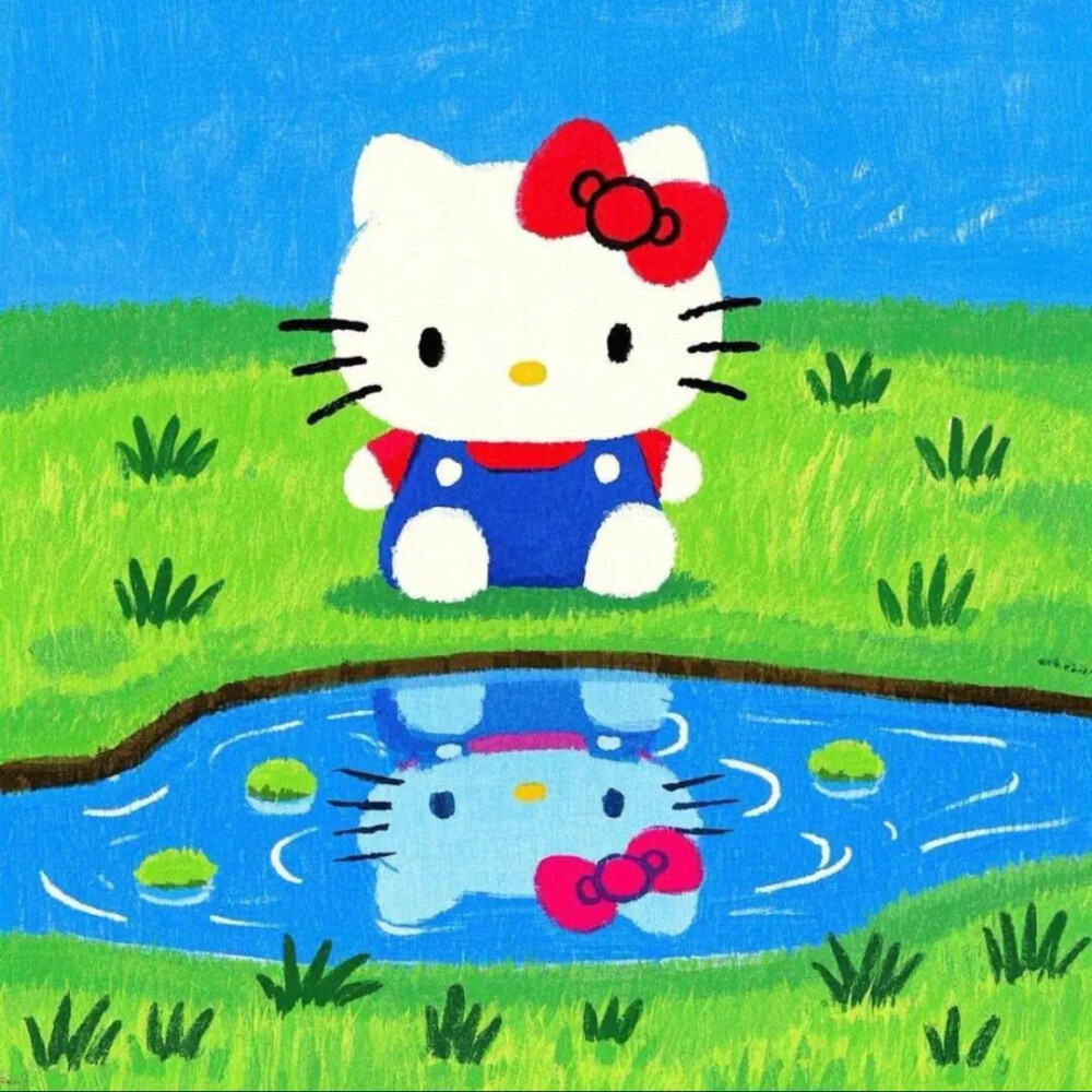 Hello Kitty头像 微信头像 QQ头像 毛毡 公仔 软绵绵 超级可爱 下雨天 雨伞 雨鞋 雨衣 雨后天晴