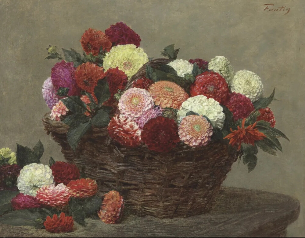 亨利·方丹-拉图尔（Henri Fantin-Latour，1836年1月14日—1904年8月25日）是一位法国画家和石版画家，以其花卉画和巴黎艺术家及作家的集体肖像画而闻名。