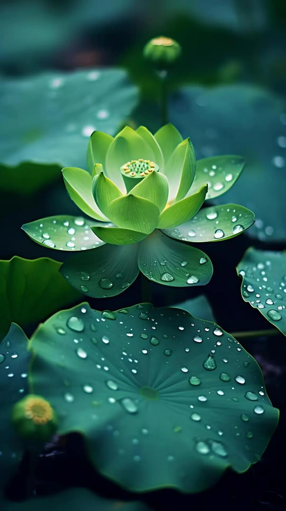 #绿色养眼壁纸#壁纸