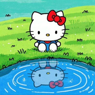 Hello Kitty头像 微信头像 QQ头像 毛毡 公仔 软绵绵 超级可爱 下雨天 雨伞 雨鞋 雨衣 雨后天晴