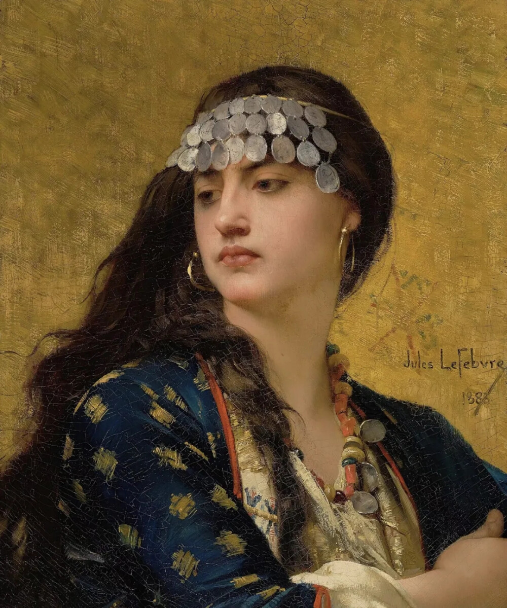 朱尔斯·约瑟夫·莱菲博瑞（Jules Joseph Lefebvre）是19世纪法国画坛的杰出代表之一。尽管他已逝世超过一个世纪，但他的作品依然被广泛欣赏和收藏，其艺术魅力穿越时空，持续影响着后世。