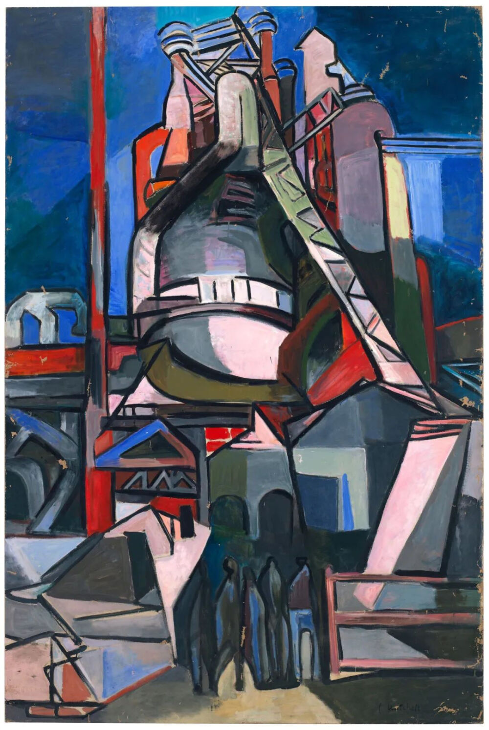 Untitled,1948,Oil on canvas,193.675x129.54cm