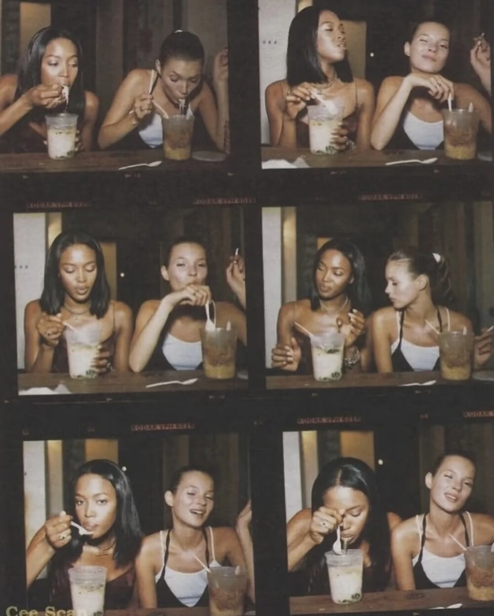 Kate Moss, Naomi Campbell