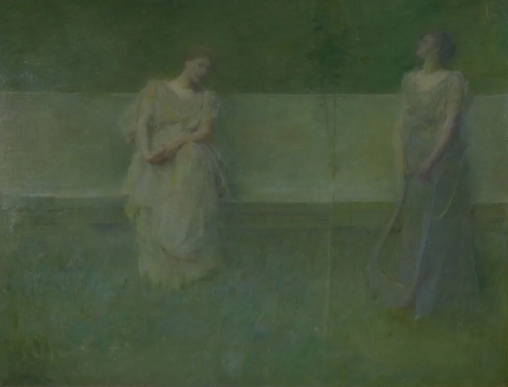 Thomas Wilmer Dewing：歌曲，1891 年