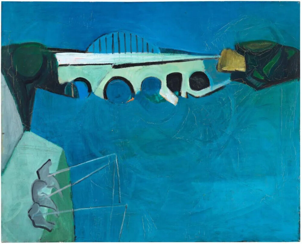 Untitled,1949,Oil on canvas,81.28x99.695cm