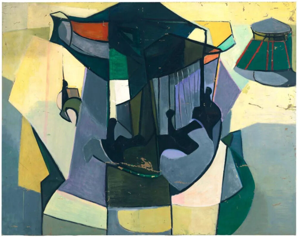 Untitled,1948,Oil on canvas,130.81x161.29cm