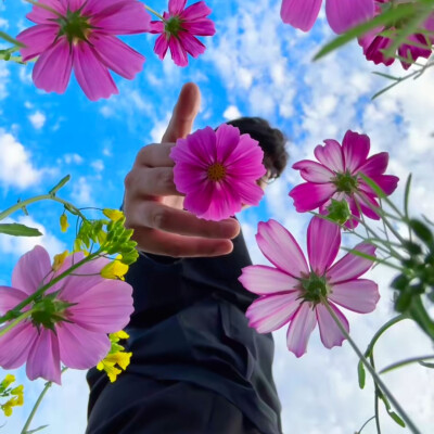 氛围女头，拿花拍，DY自截，侵权联系删除！